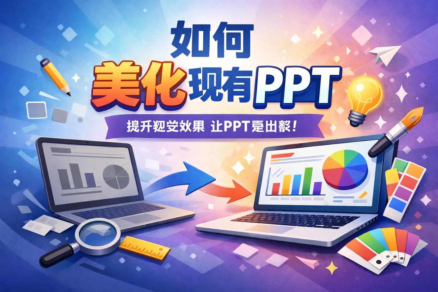 如何美化现有ppt