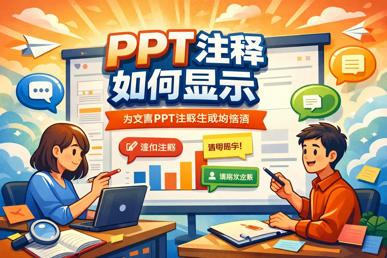 ppt注释如何显示