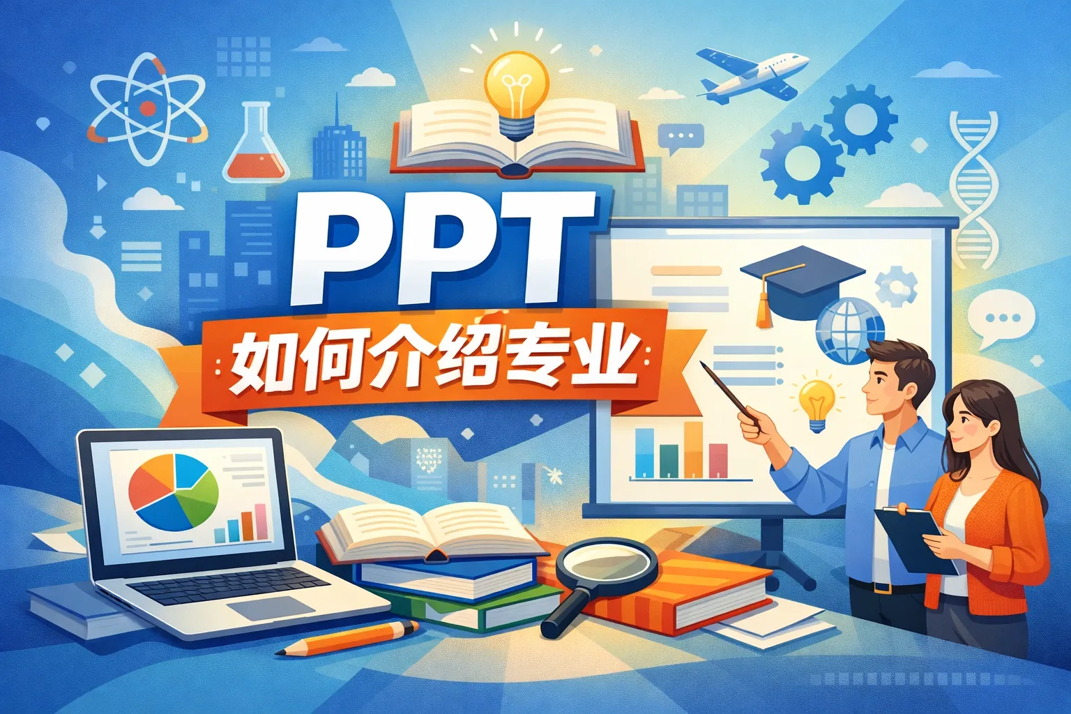PPT如何介绍专业