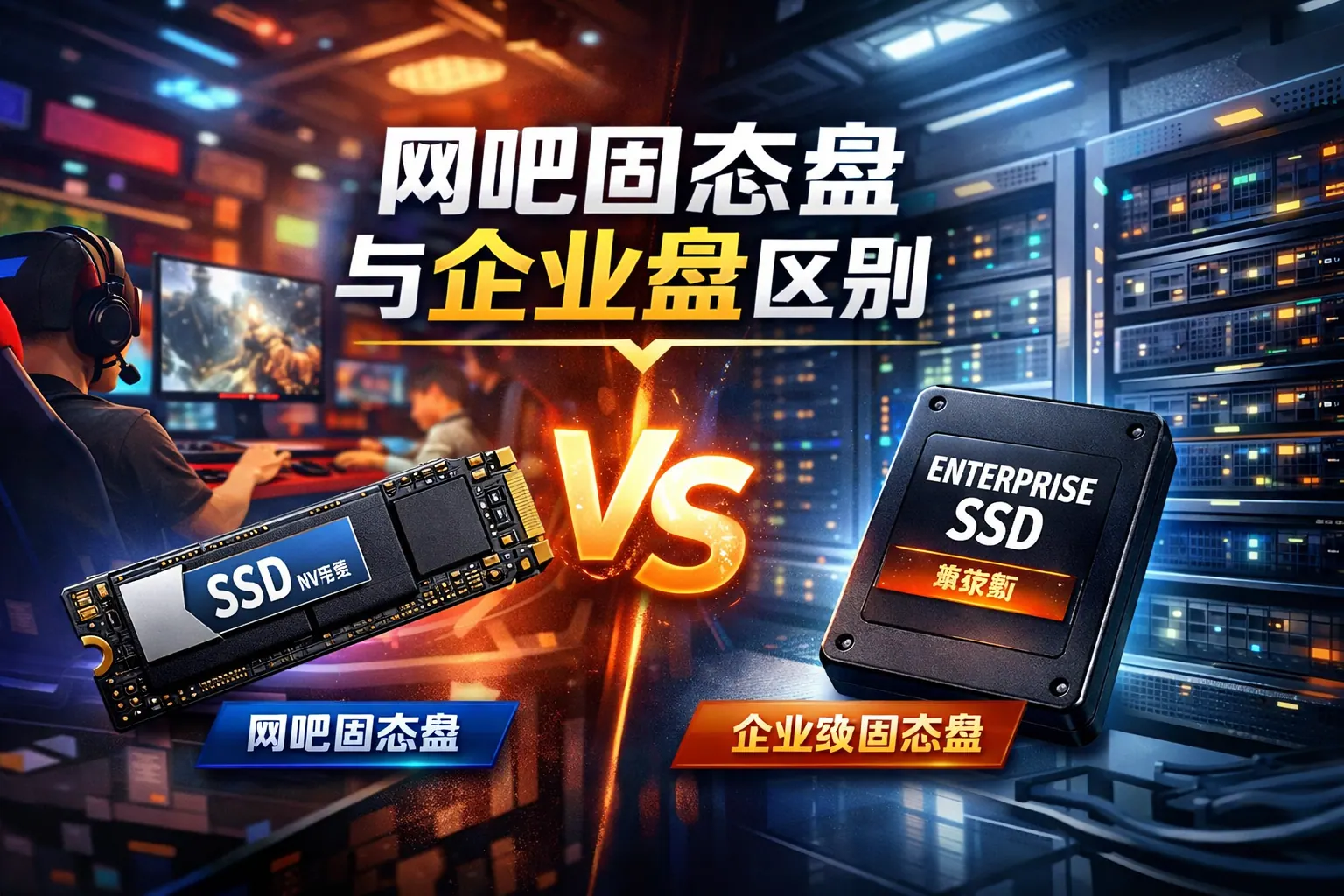 网吧固态盘与企业盘区别