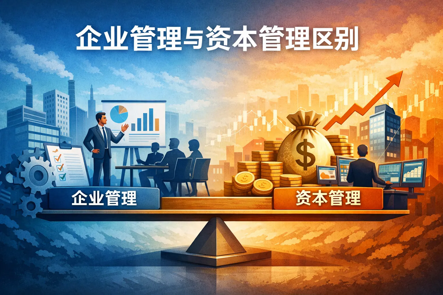 企业管理与资本管理区别