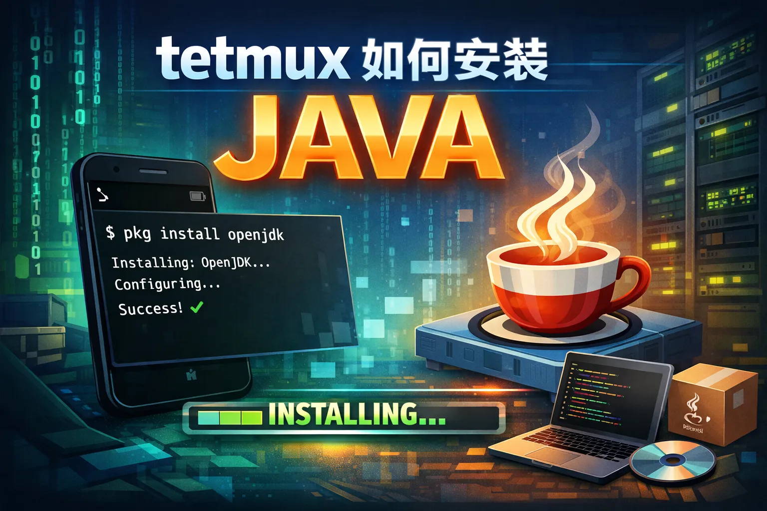 tetmux如何安装JAVA