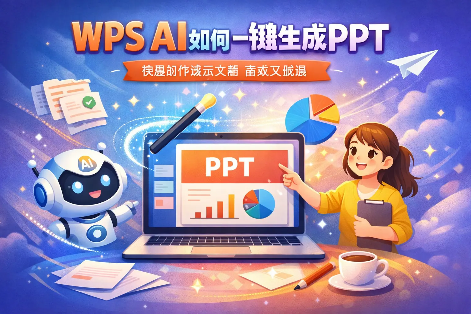 wps ai如何一键生成ppt