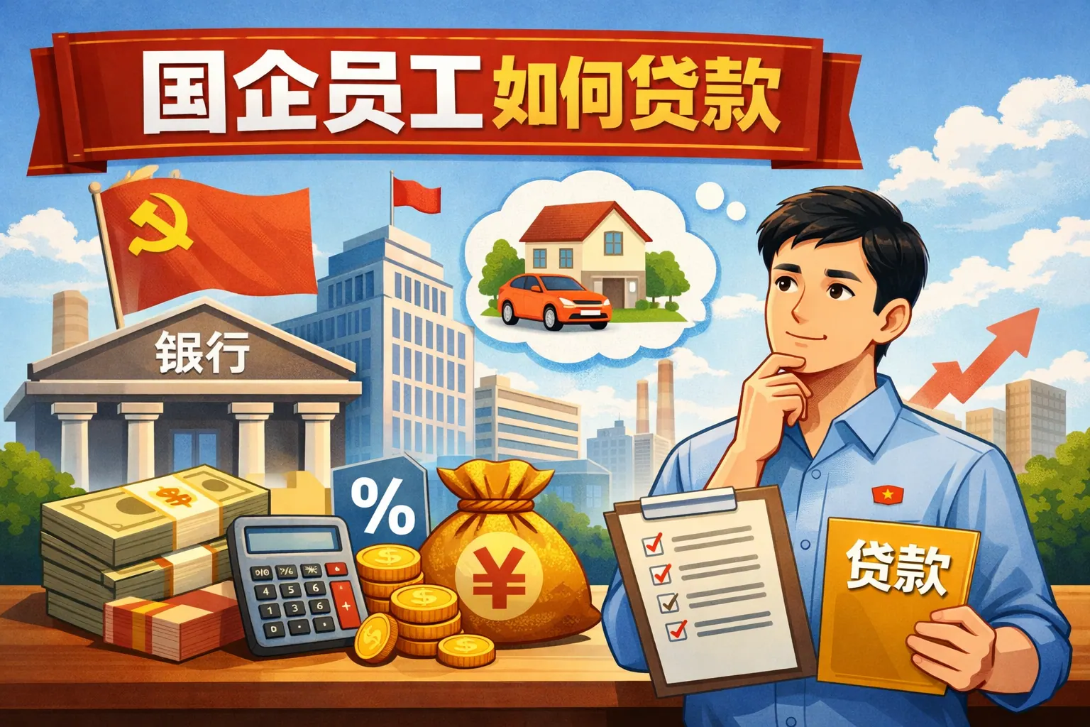 国企员工如何贷款