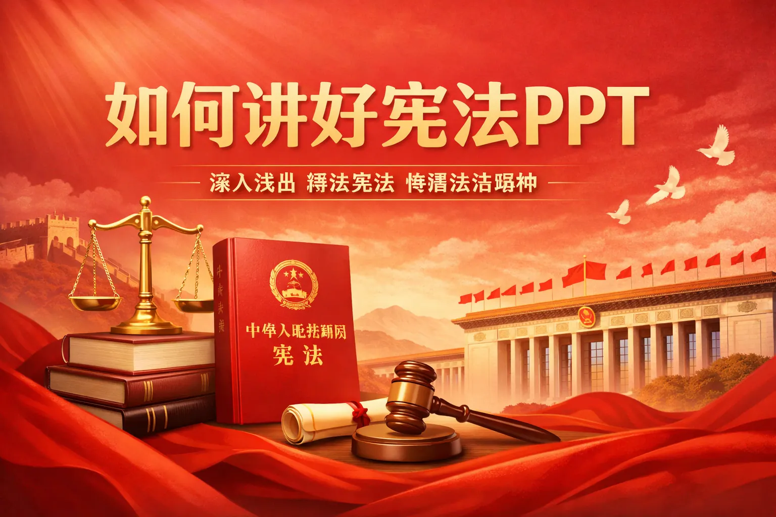 如何讲好宪法ppt