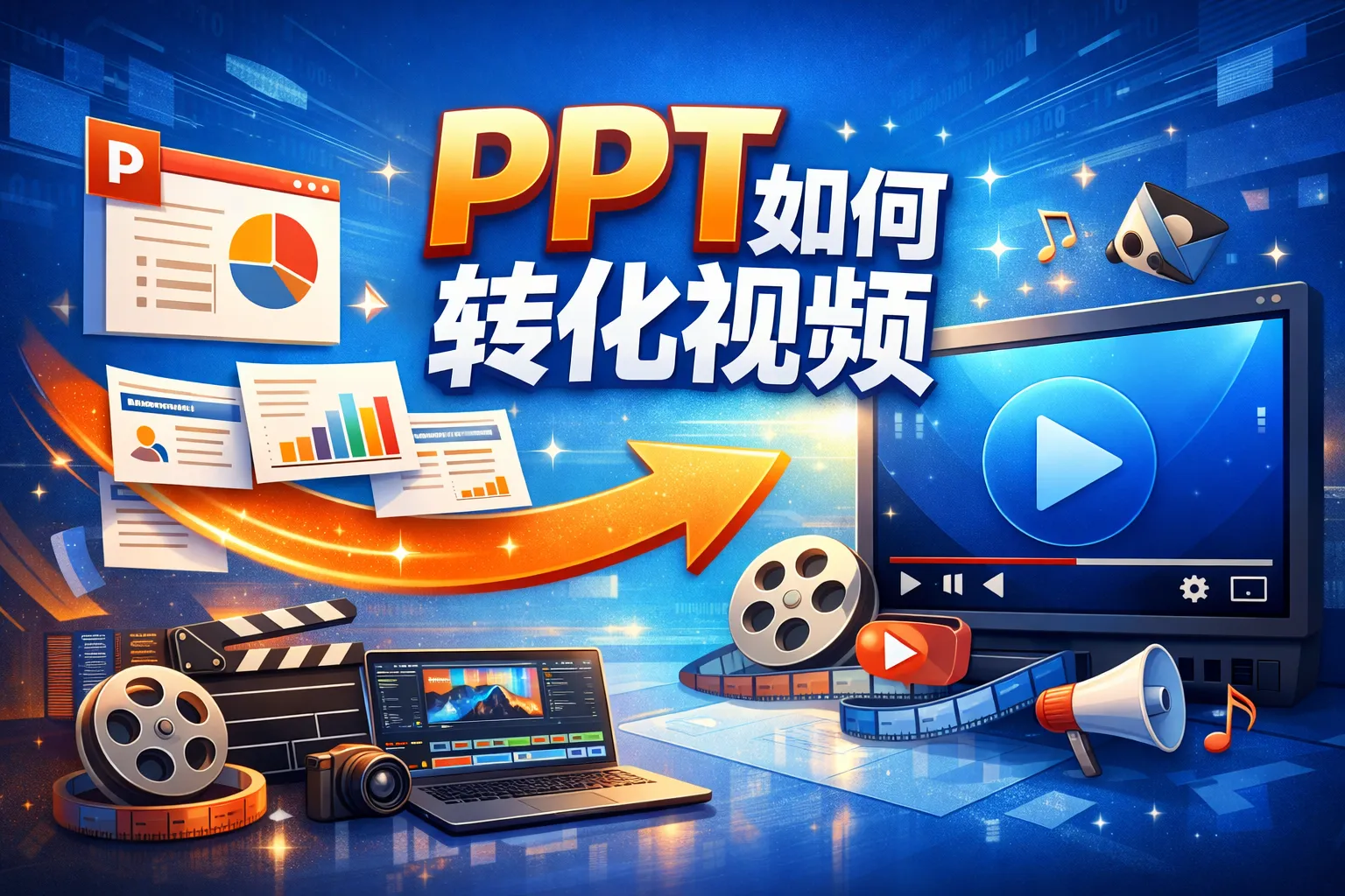 ppt如何转化视频