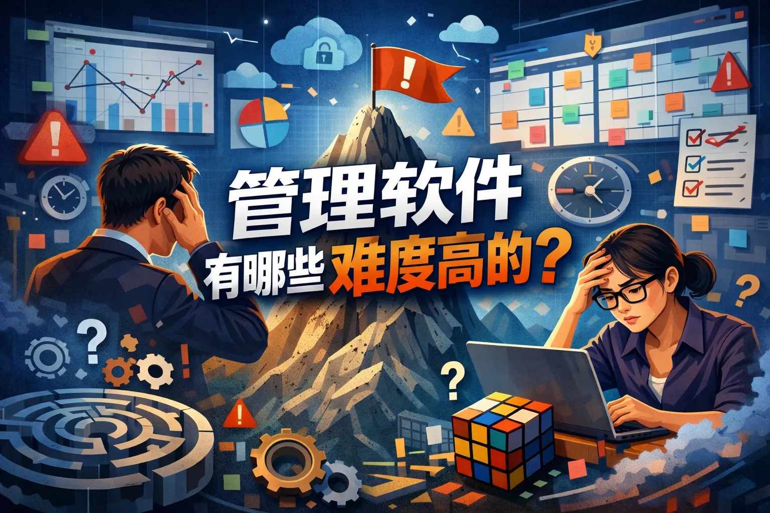 管理软件有哪些难度高的