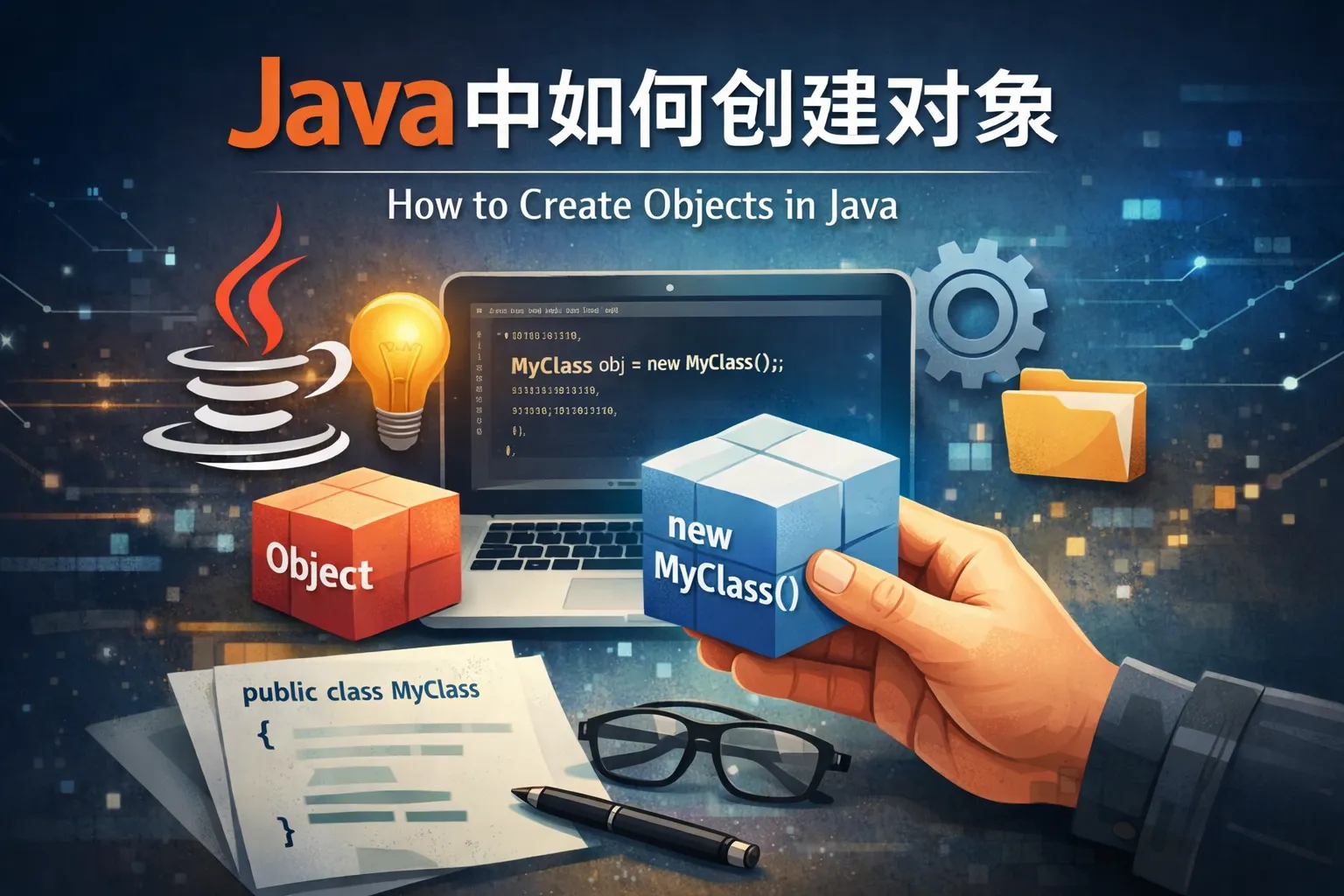 java中如何创建对象