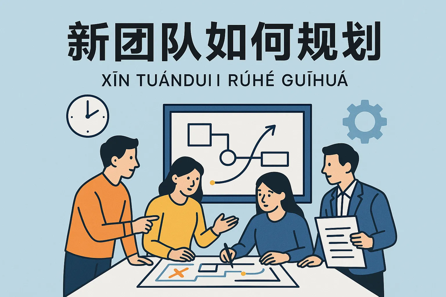 新团队如何规划