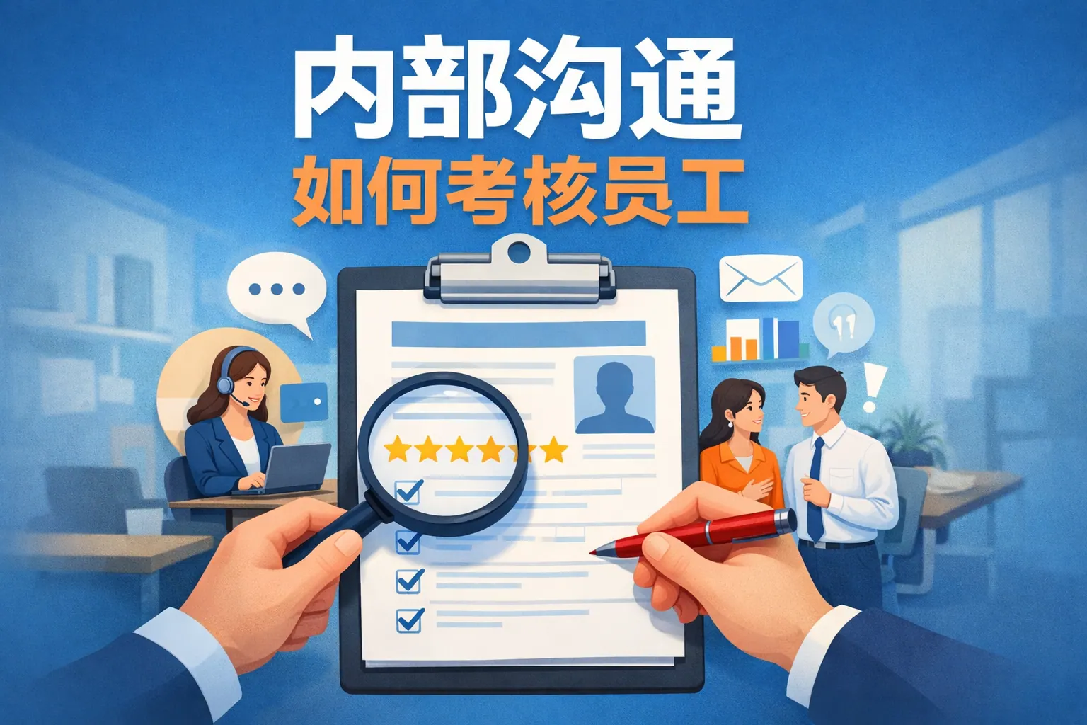 内部沟通如何考核员工