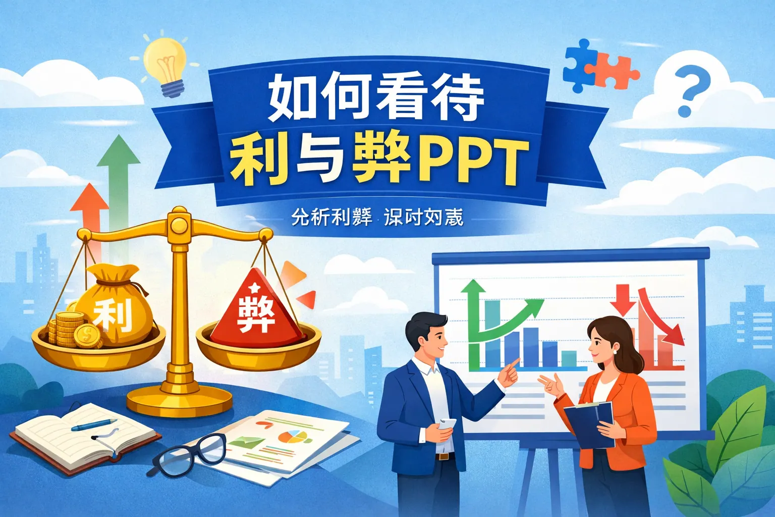 如何看待利与弊ppt