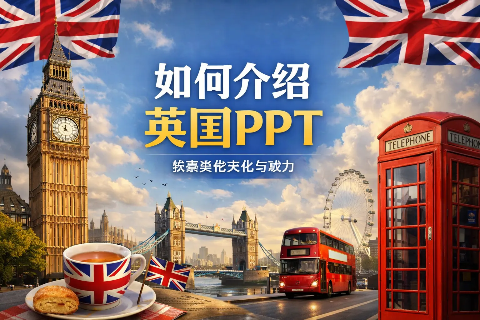 如何介绍英国ppt