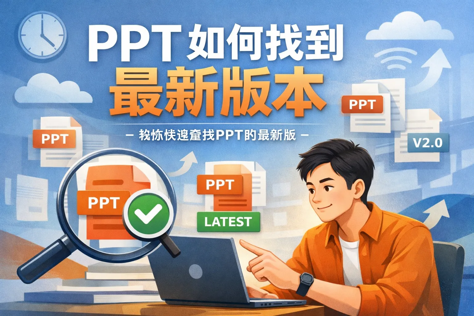 ppt如何找到最新版本