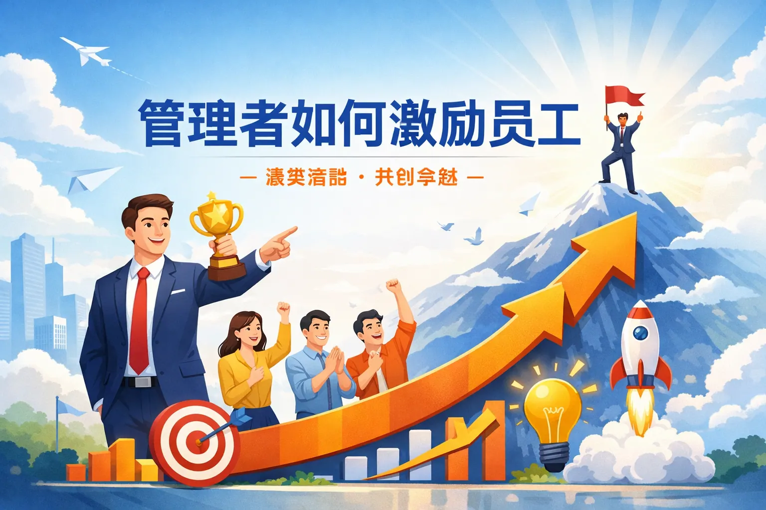 管理者如何激励员工的PPT