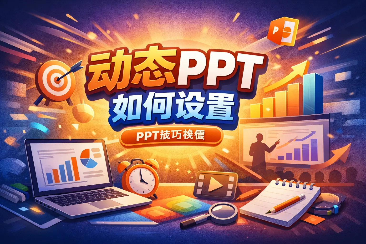 动态ppt如何设置