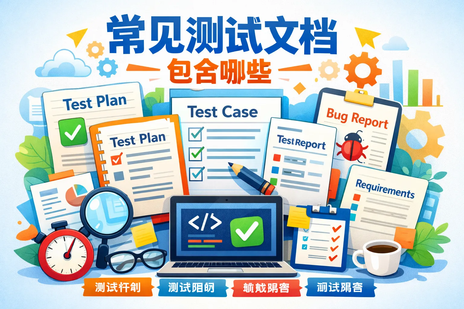 常见测试文档包含哪些