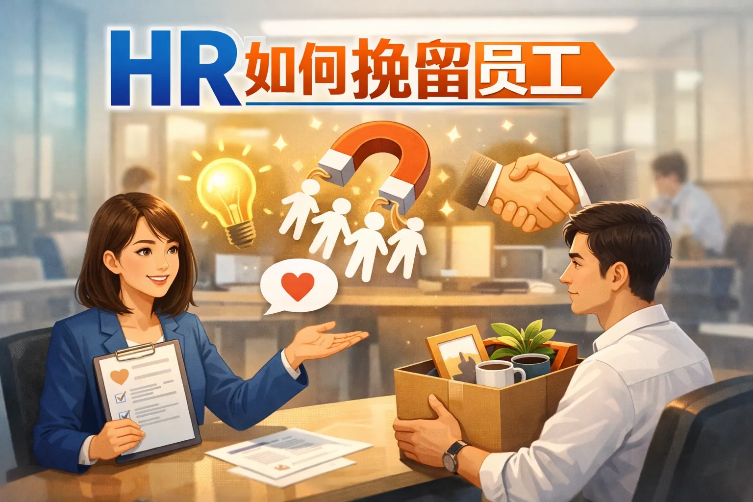 hr如何挽留员工