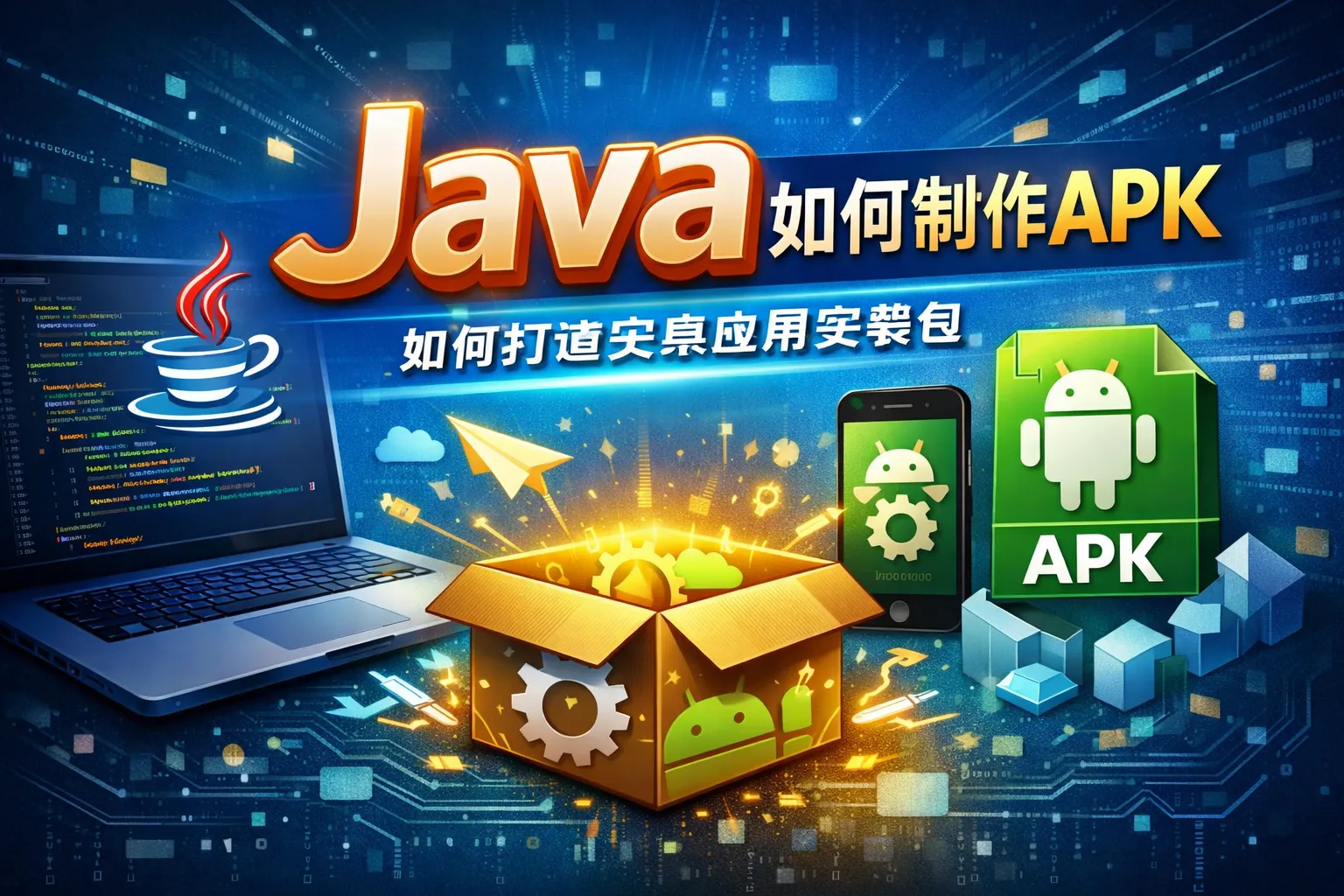 java如何制作apk