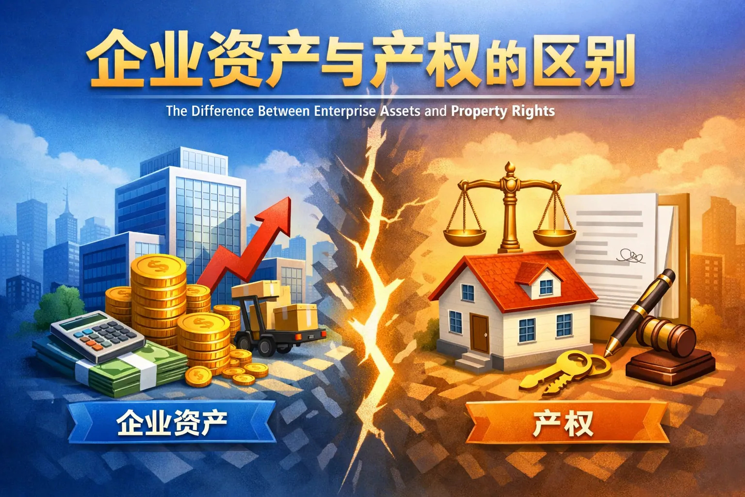 企业资产与产权的区别