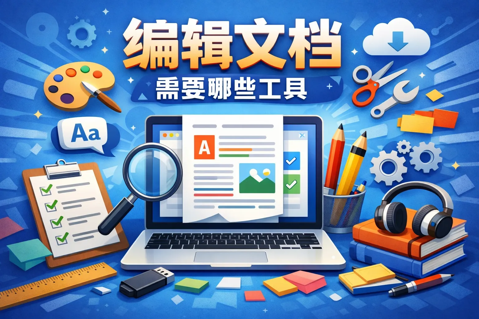 编辑文档需要哪些工具