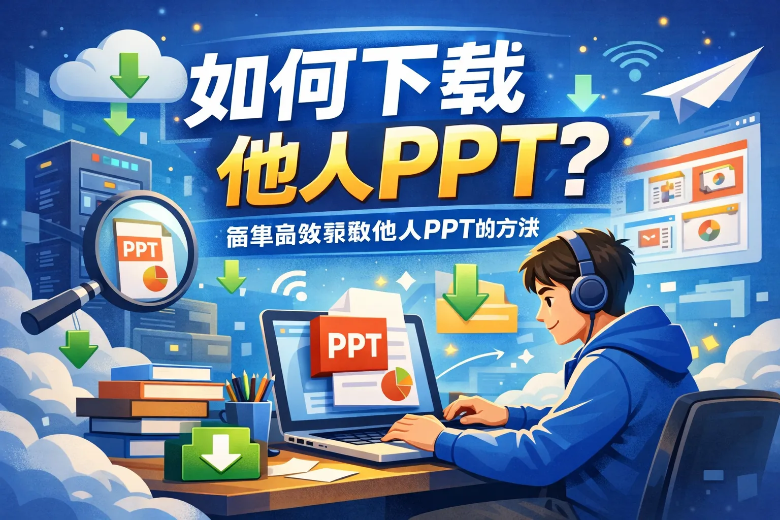 如何下载他人ppt