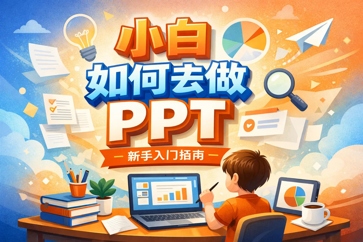 小白如何去做ppt