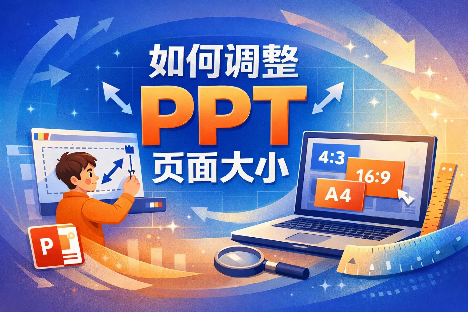 如何调整ppt页面大小