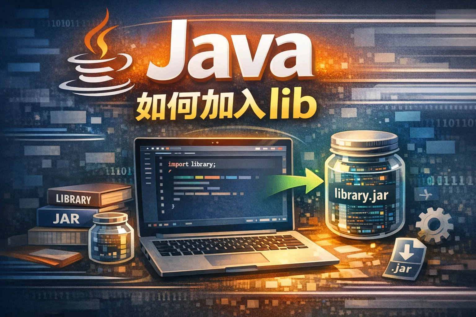 java如何加入lib