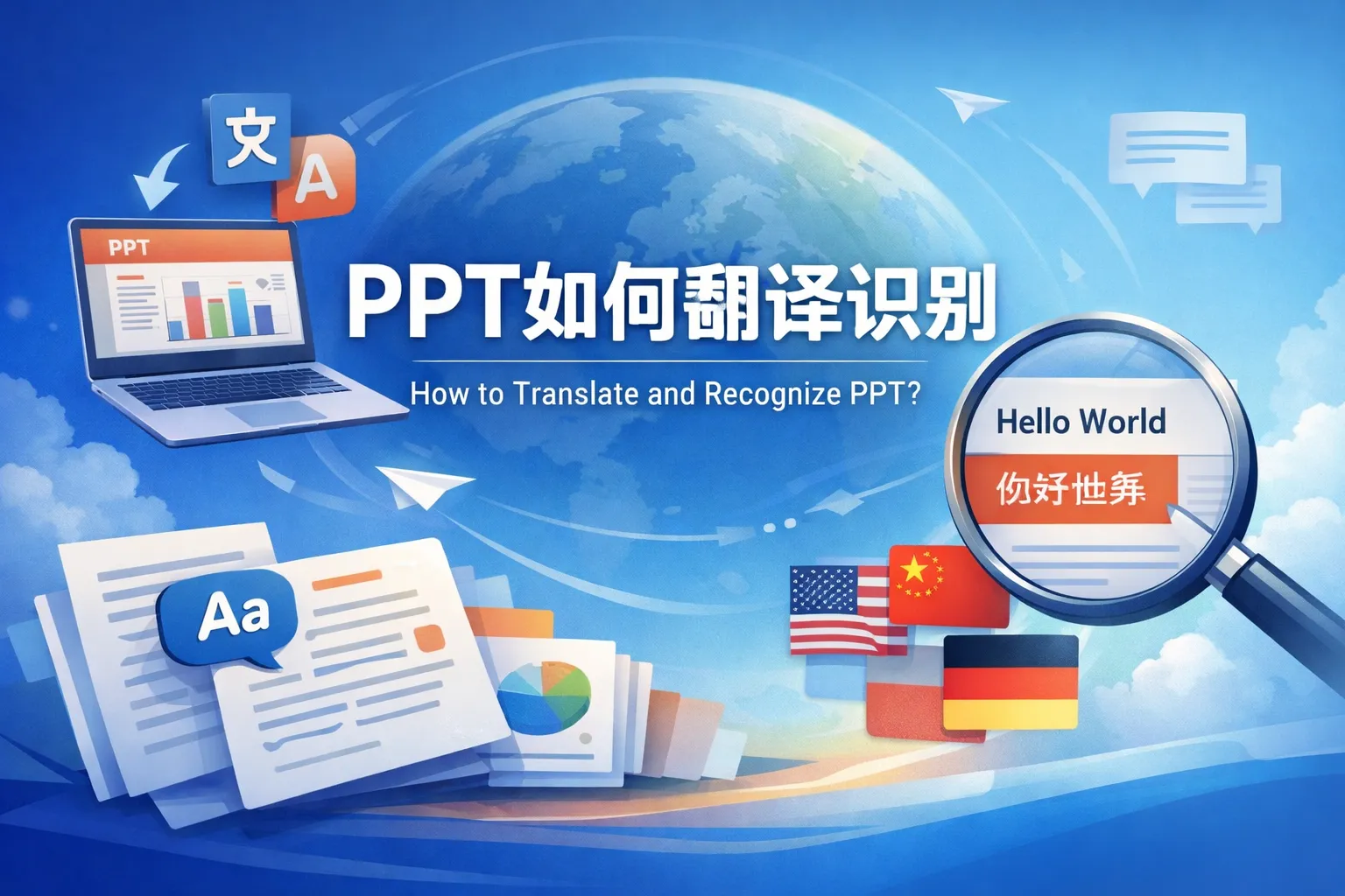 ppt如何翻译识别