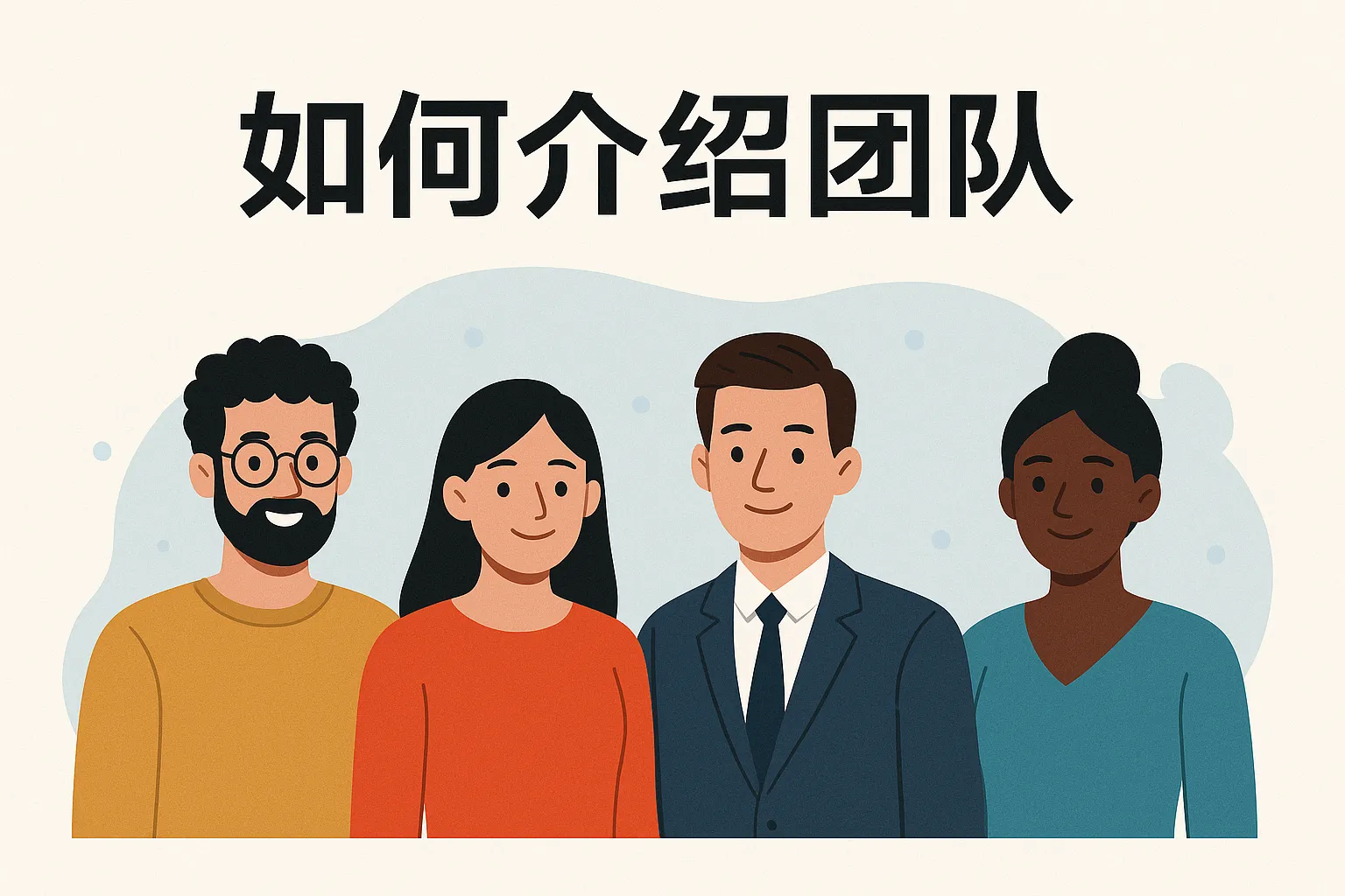 如何介绍团队
