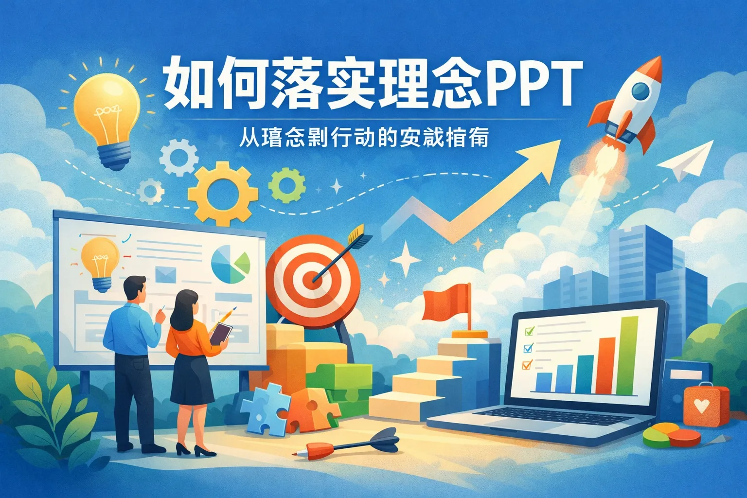 如何落实理念PPT