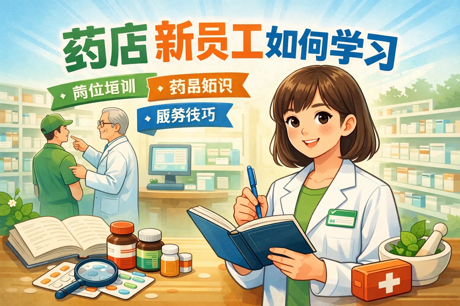 药店新员工如何学习