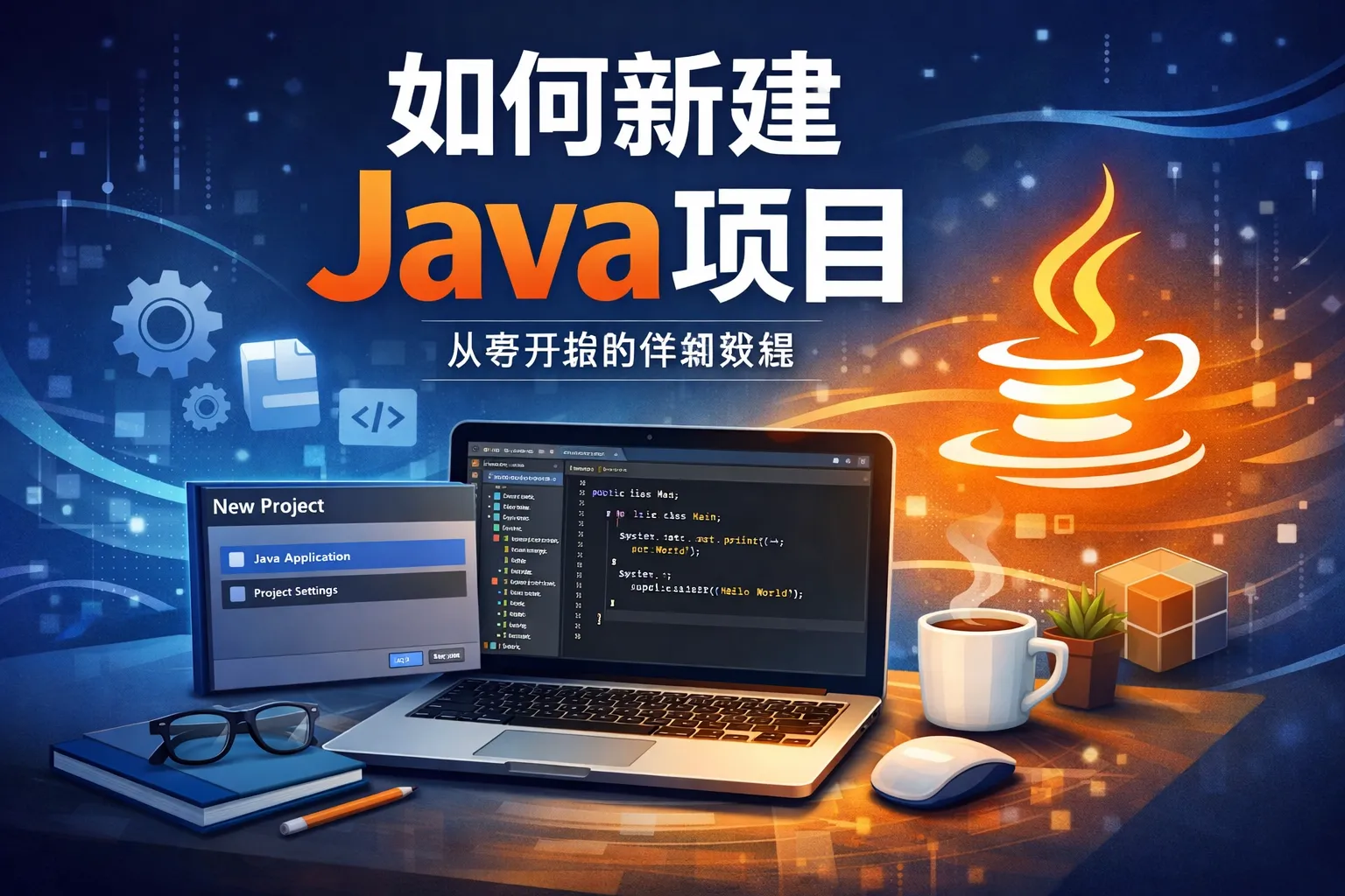 如何新建java项目