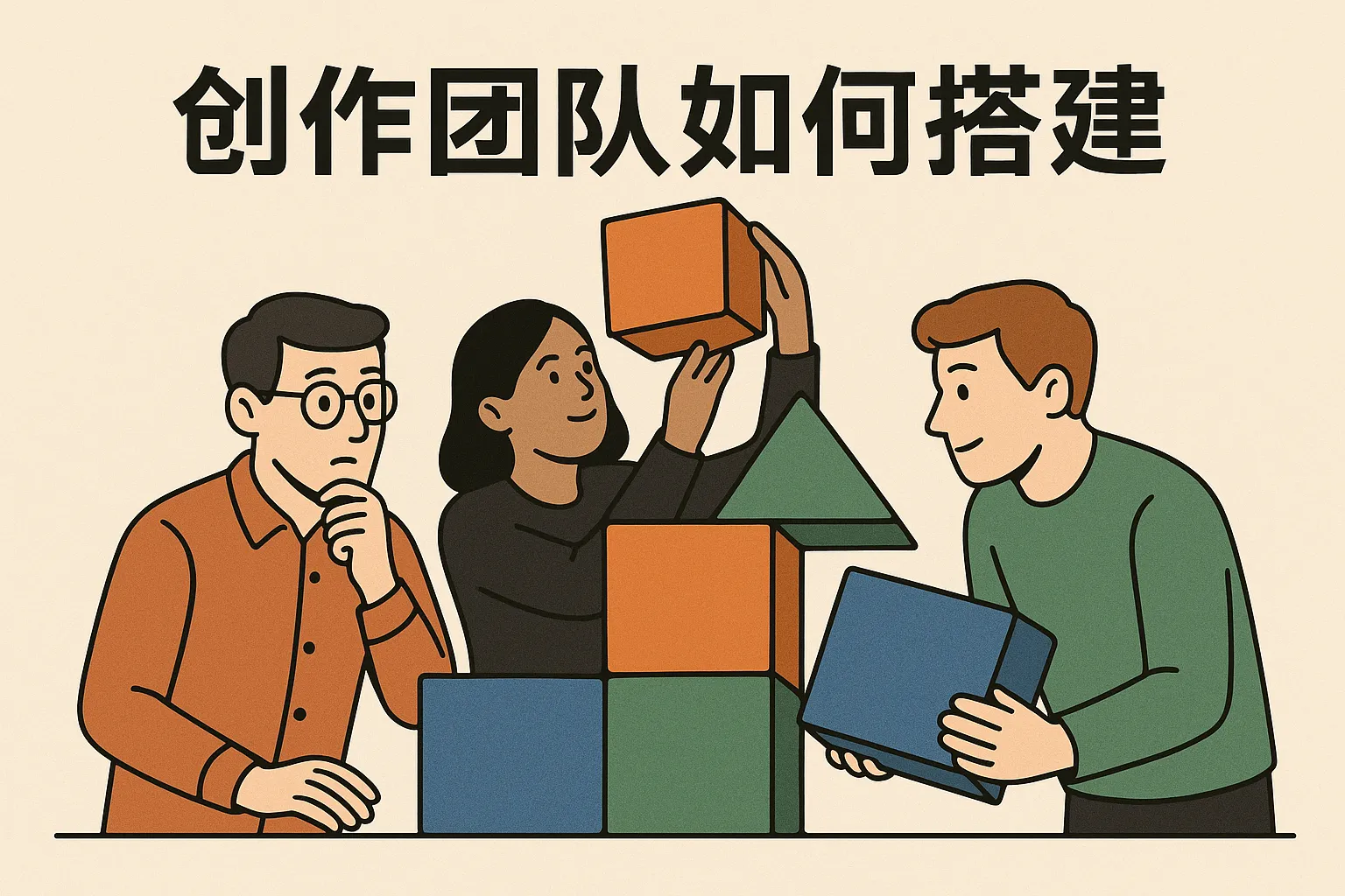 创作团队如何搭建