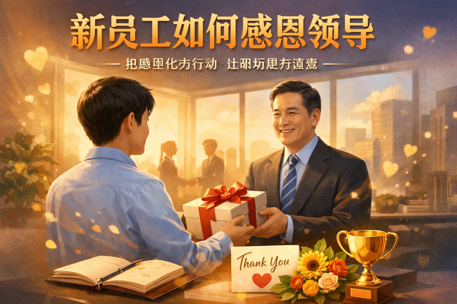 新员工如何感恩领导