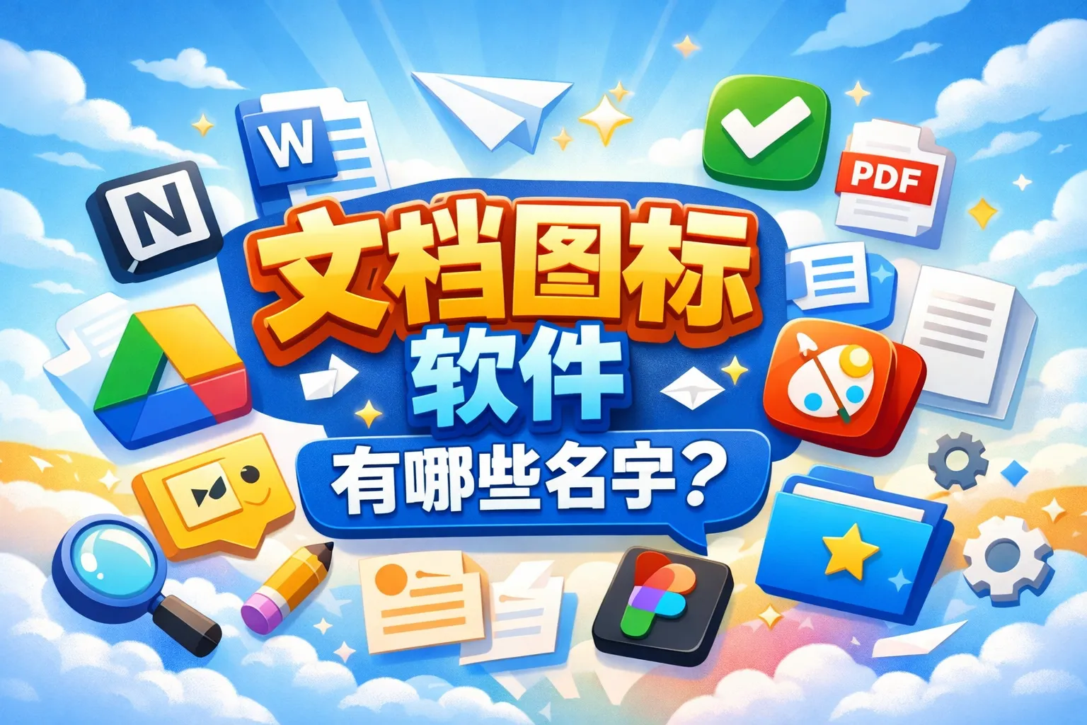 文档图标软件有哪些名字