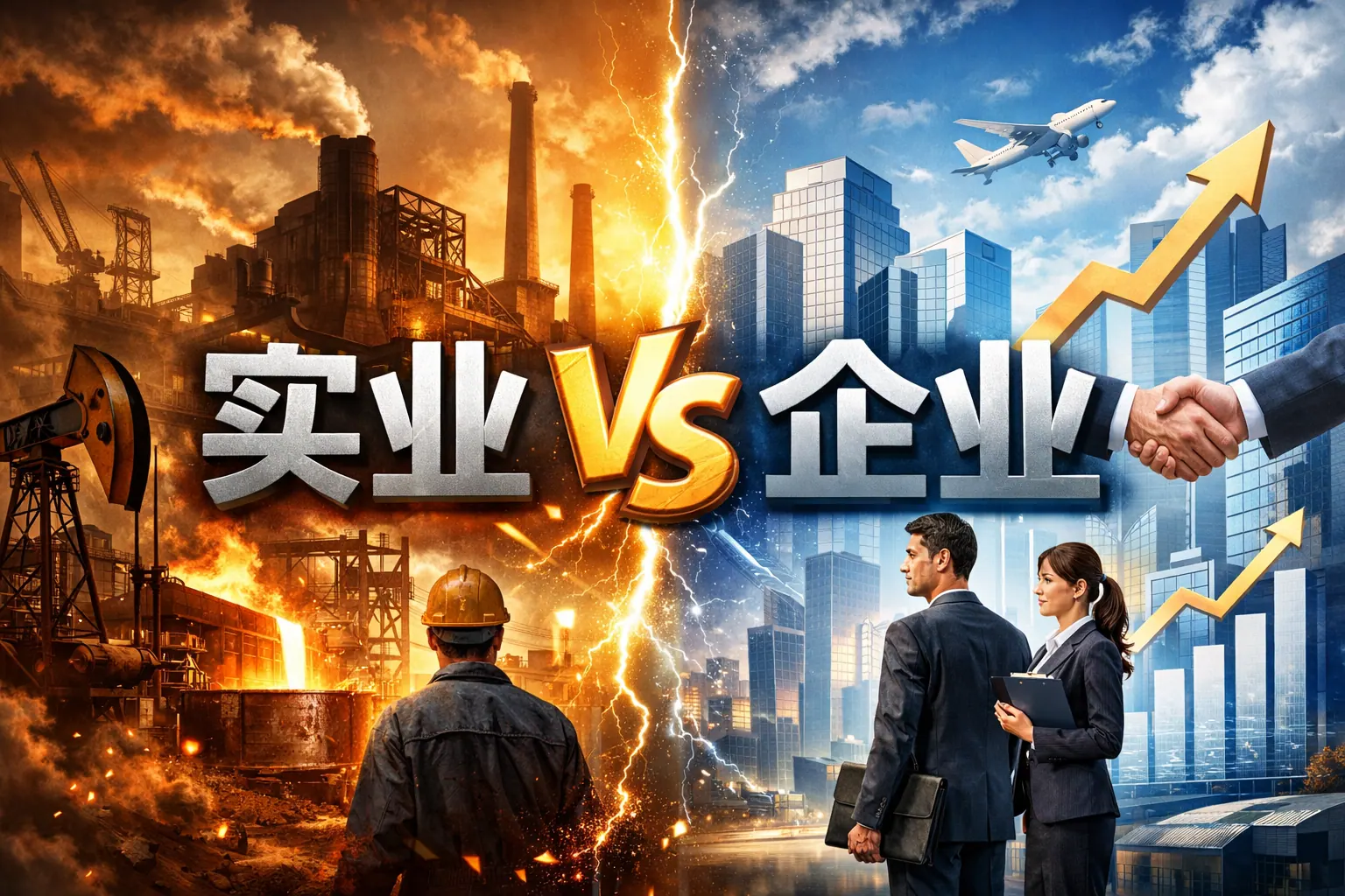 实业与企业有什么区别