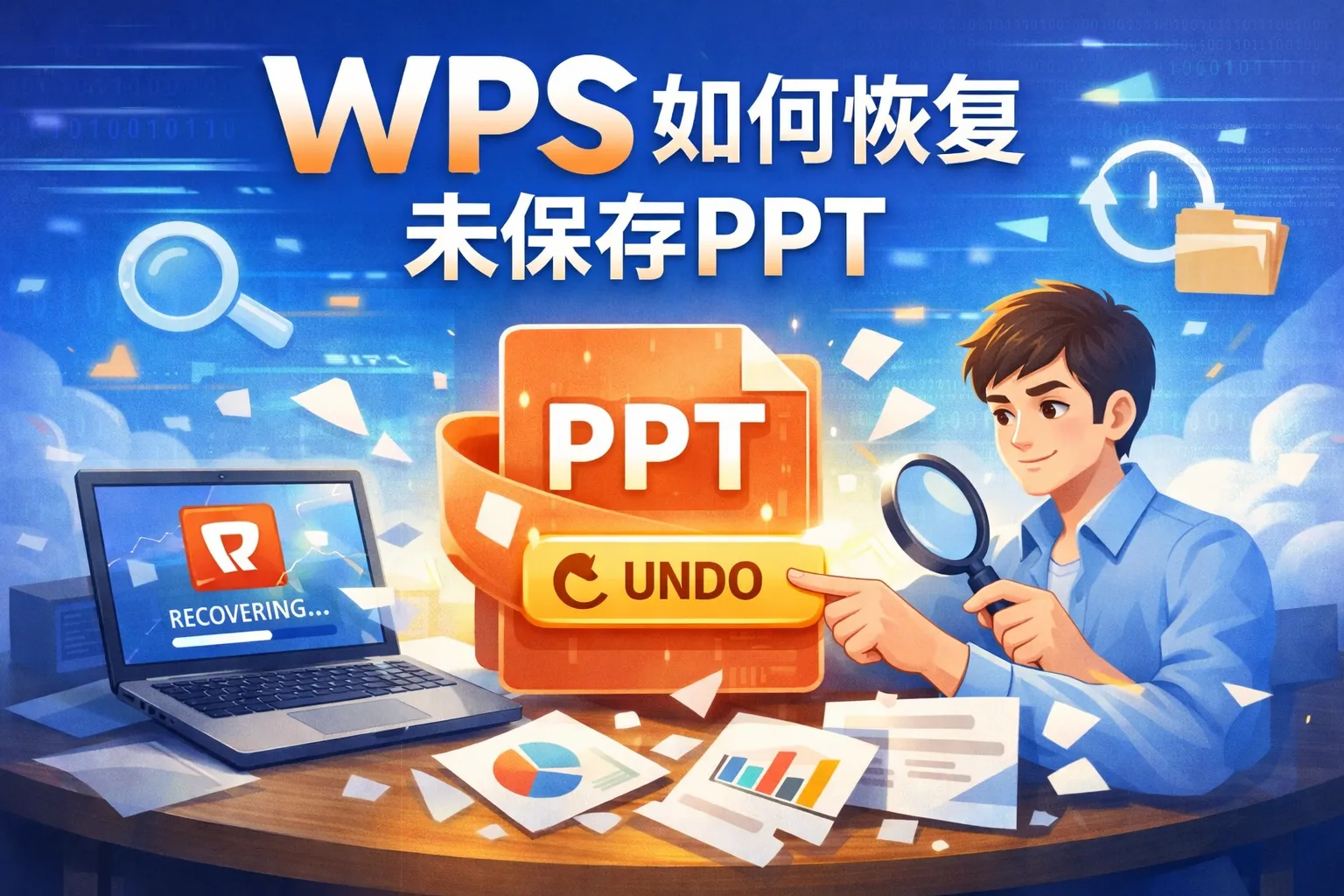 wps如何恢复未保存ppt