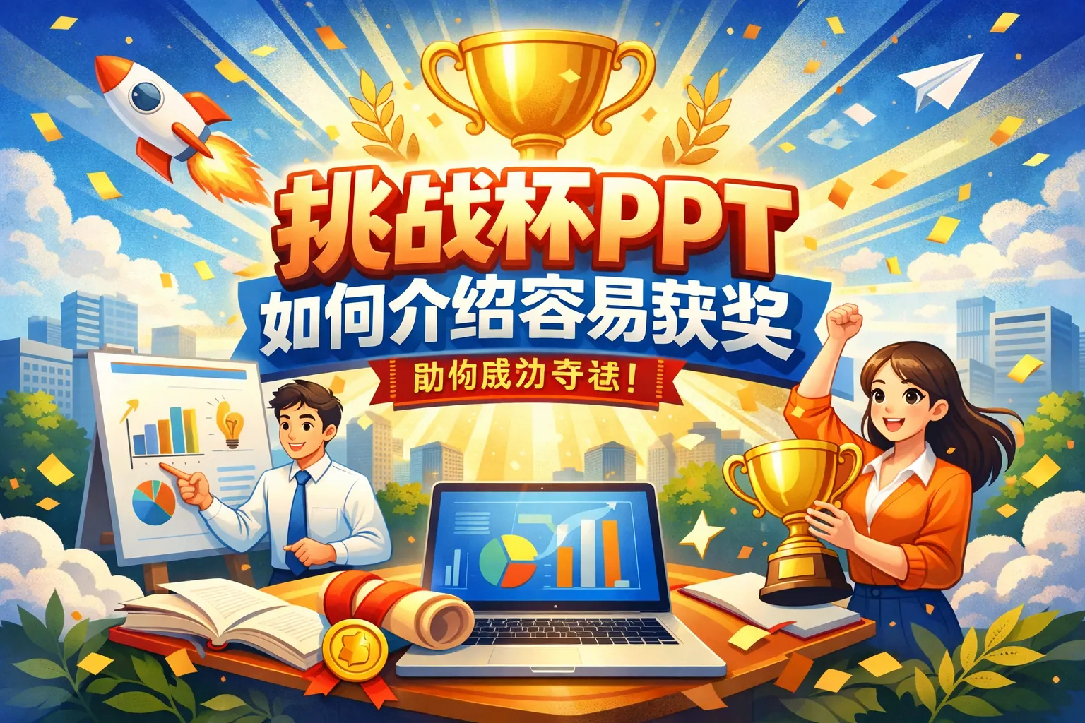 挑战杯ppt如何介绍容易获奖