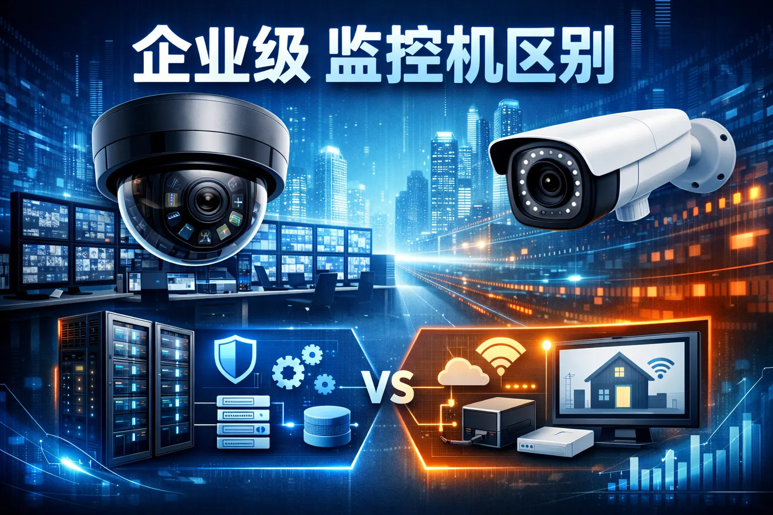 企业级 监控机区别