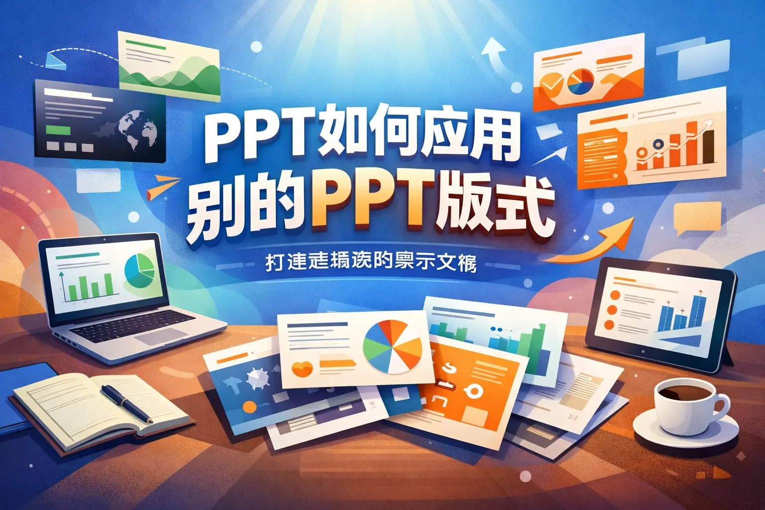 ppt如何应用别的ppt版式