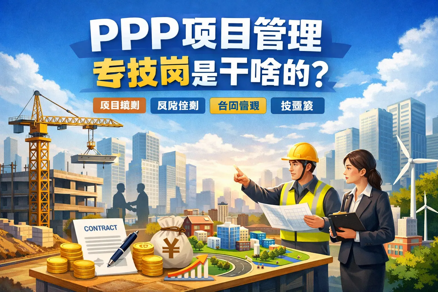 PPP项目管理专技岗是干啥的