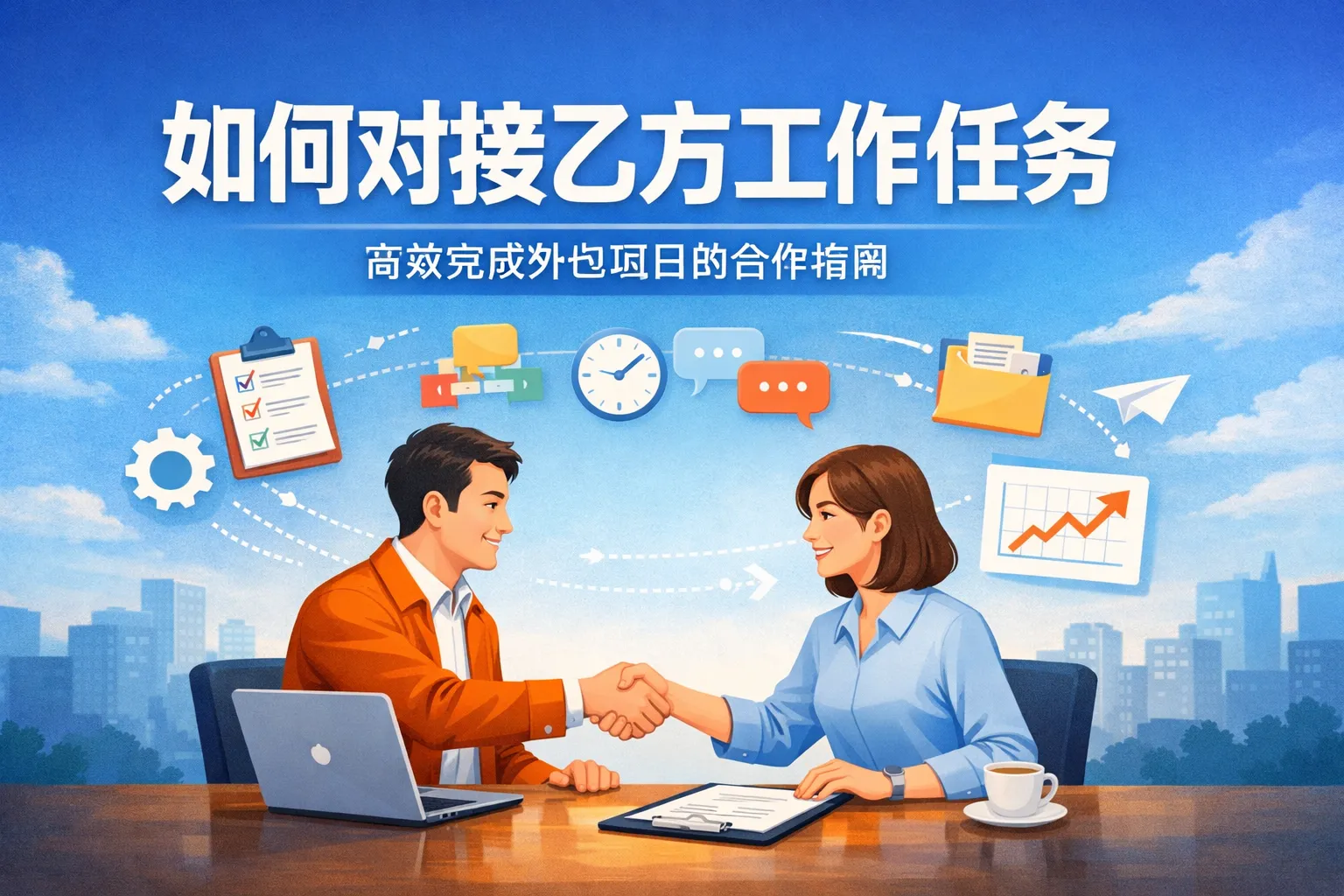 如何对接乙方工作任务