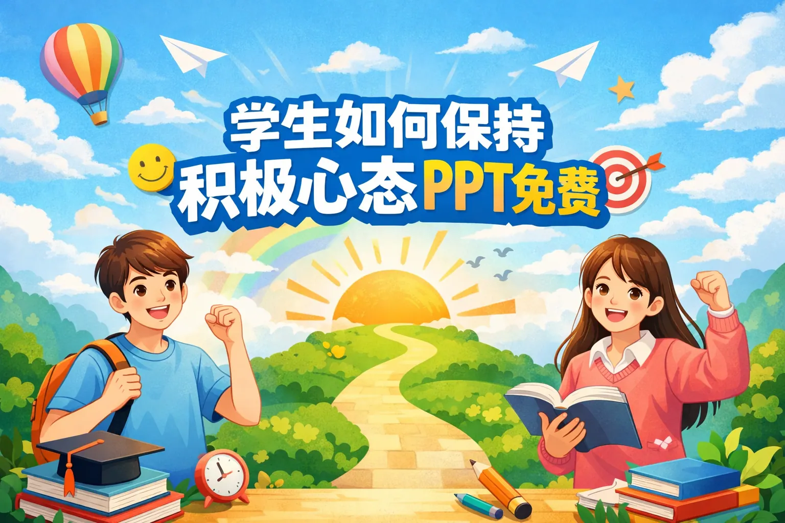 学生如何保持积极心态ppt免费
