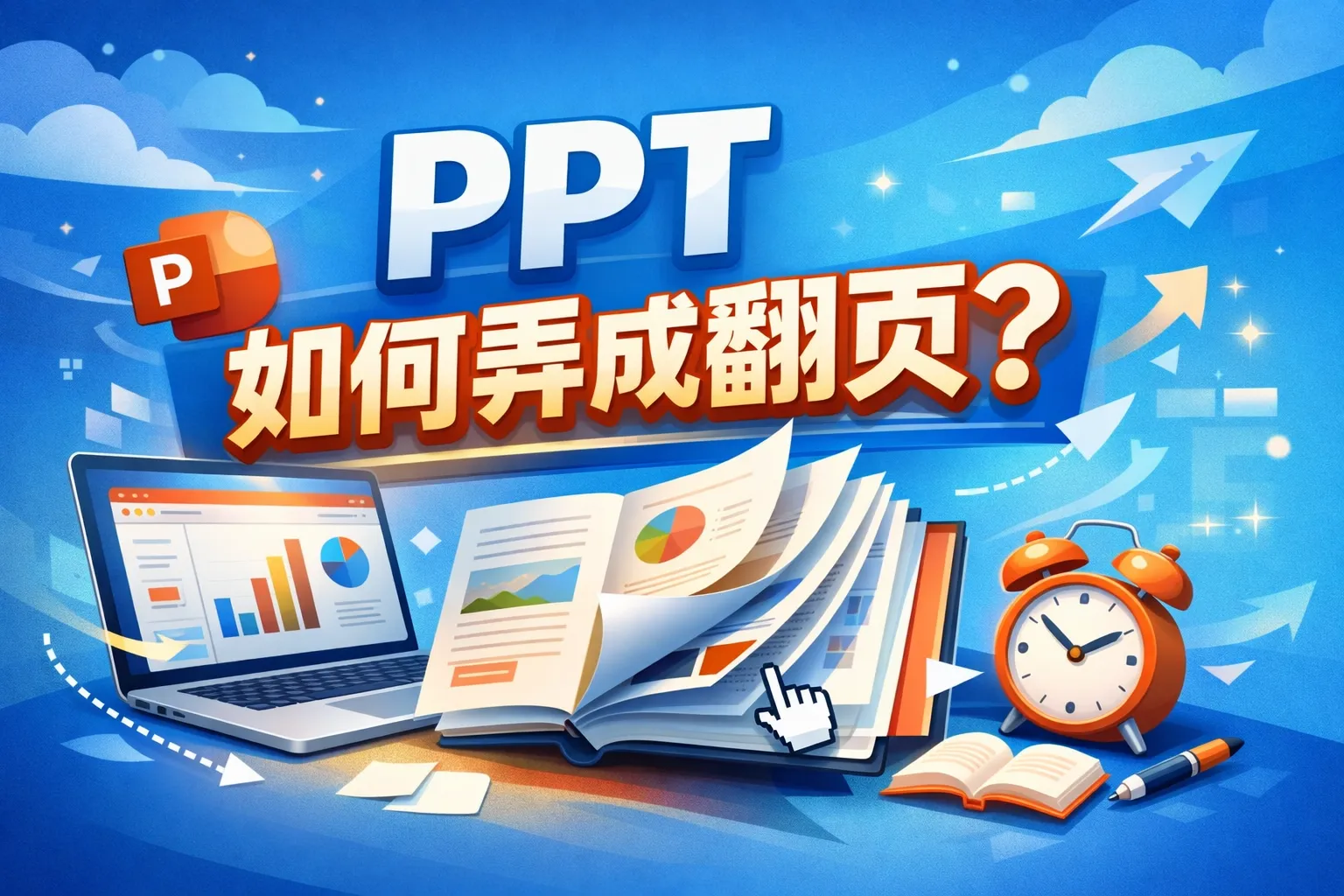 ppt如何弄成翻页