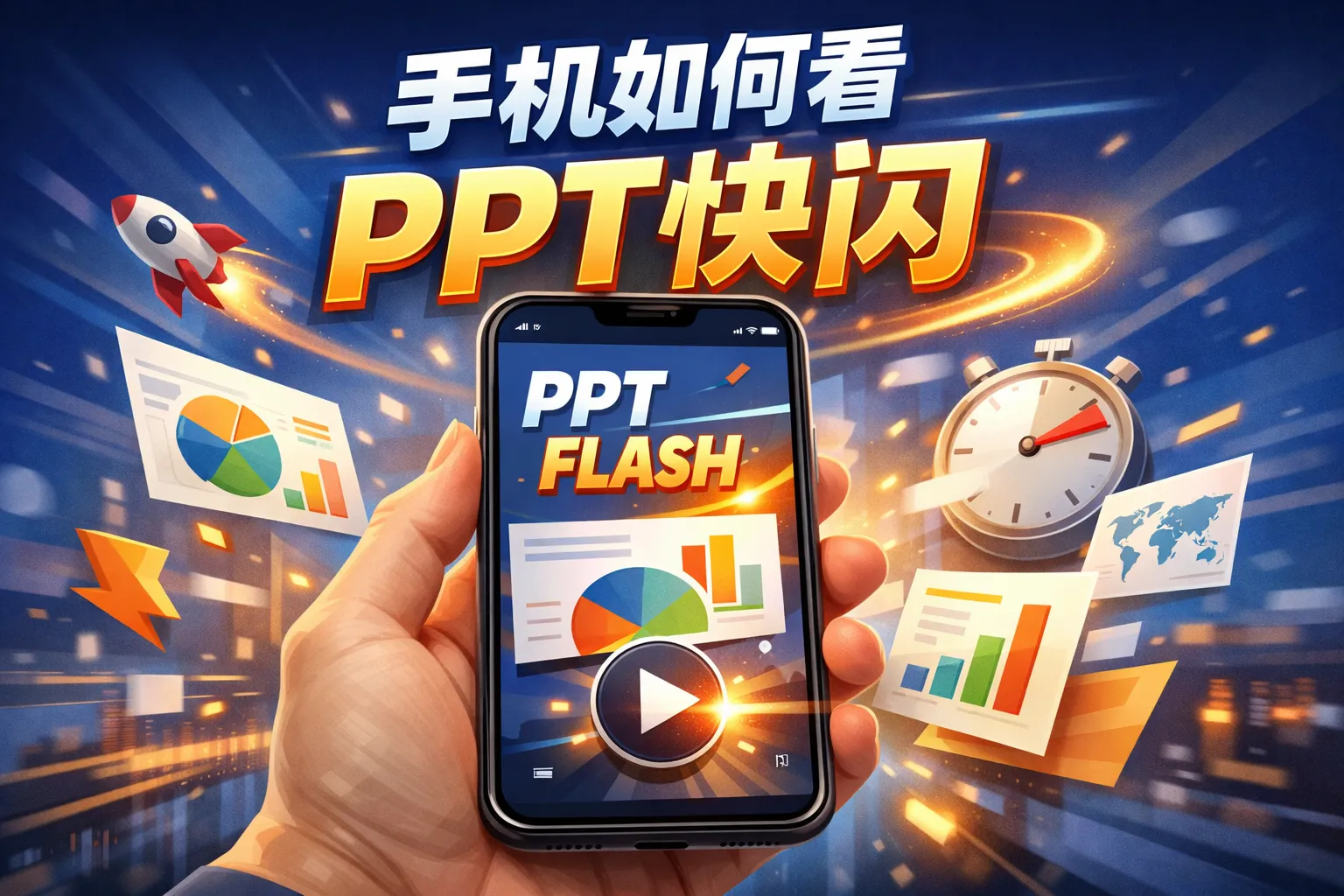 手机如何看ppt快闪