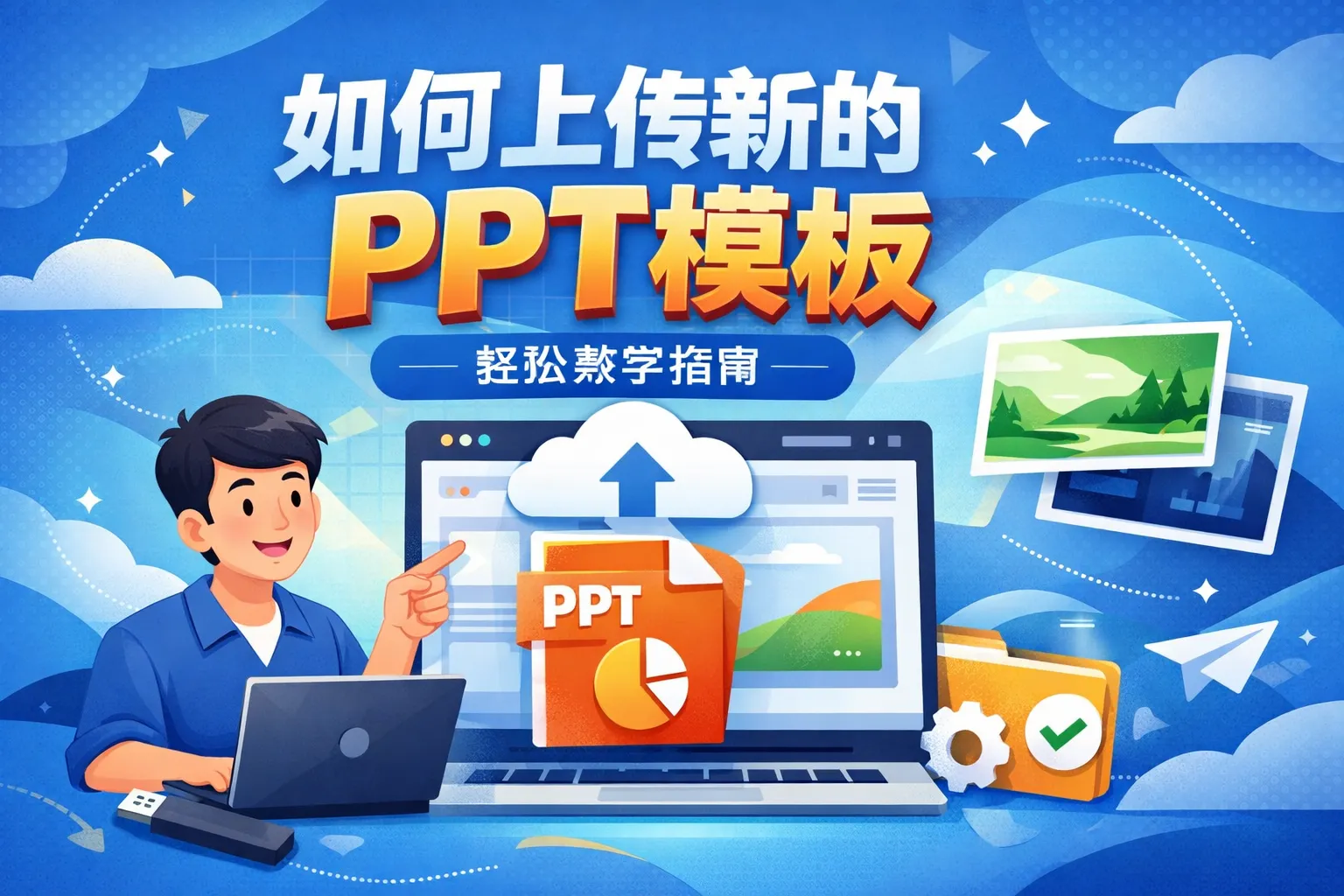 如何上传新的ppt模板