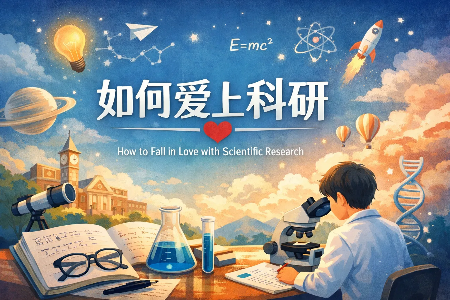 如何爱上科研ppt