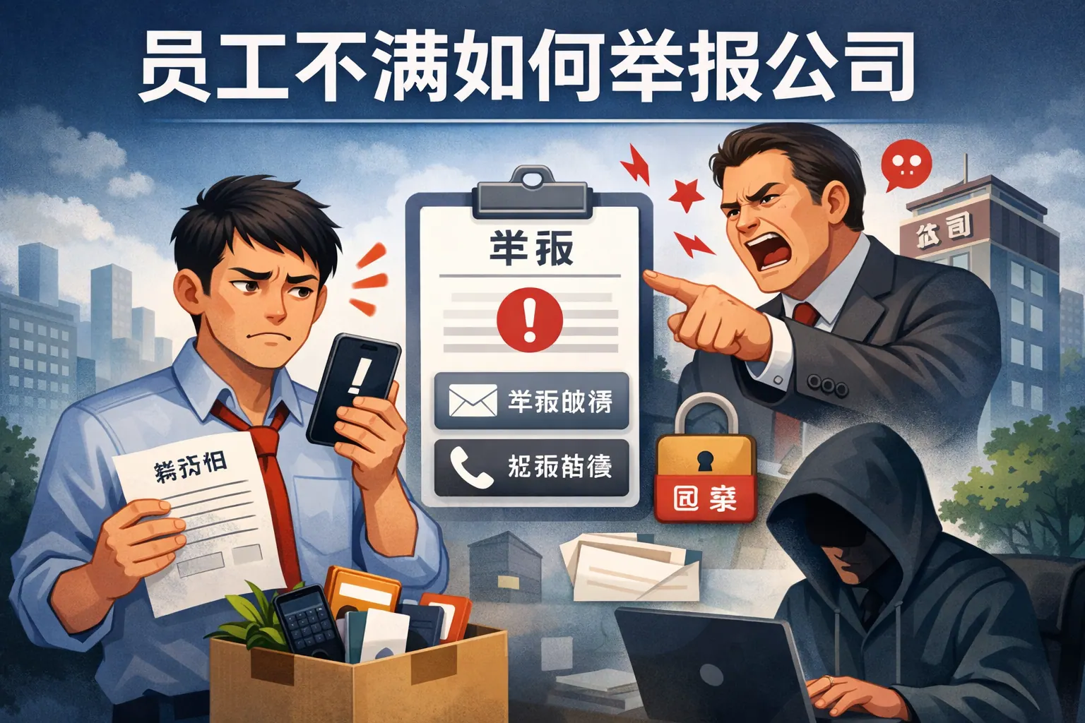 员工不满如何举报公司