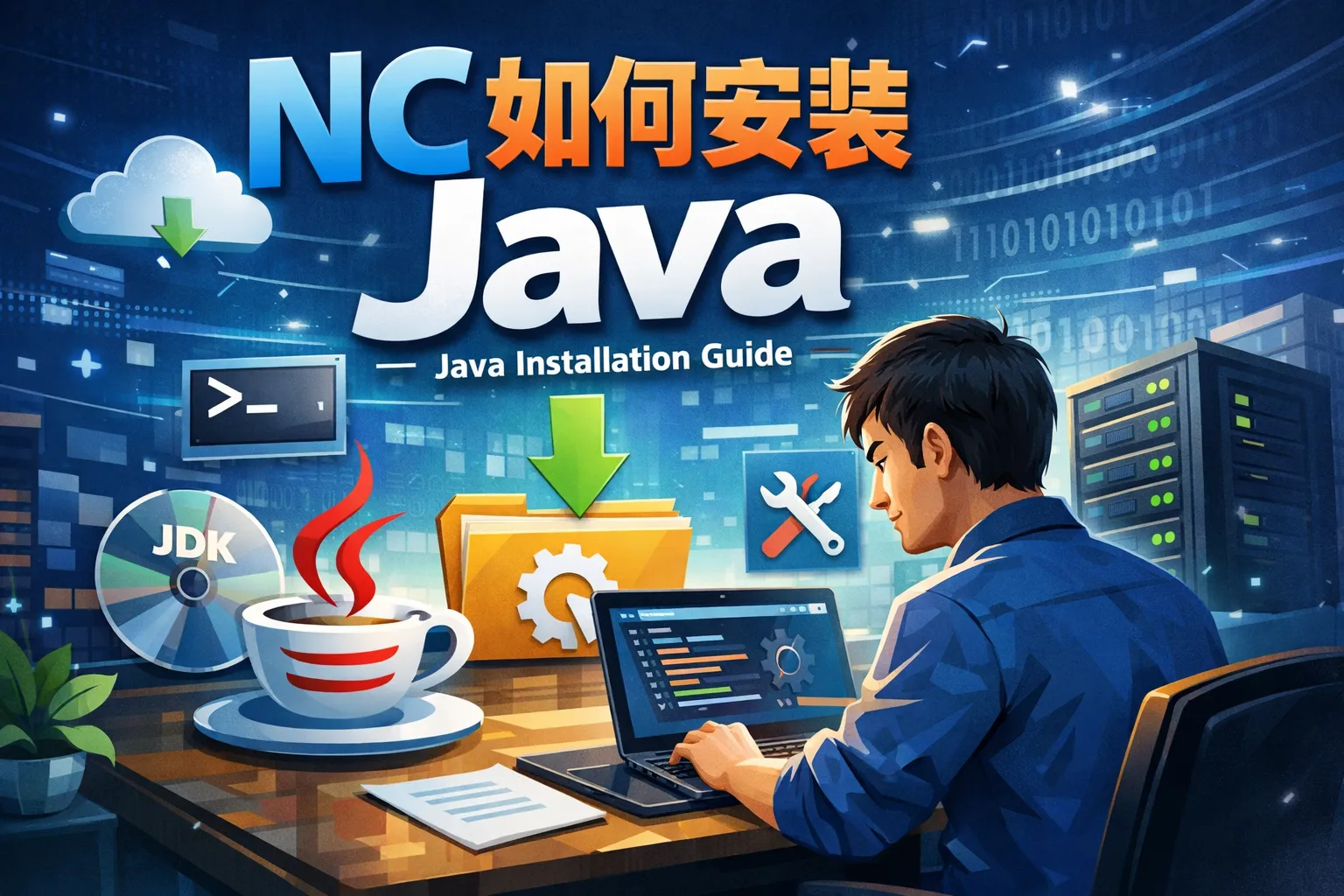 NC如何安装java